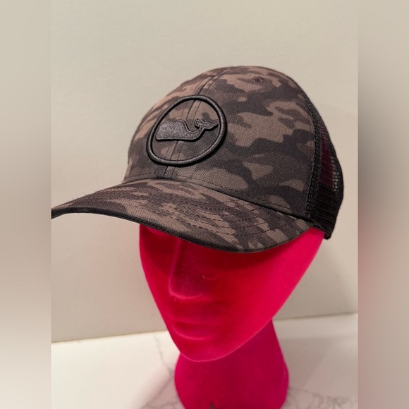 Vineyard Vines - Brown Camo Trucker Hat - Unisex - Picture 2 of 5